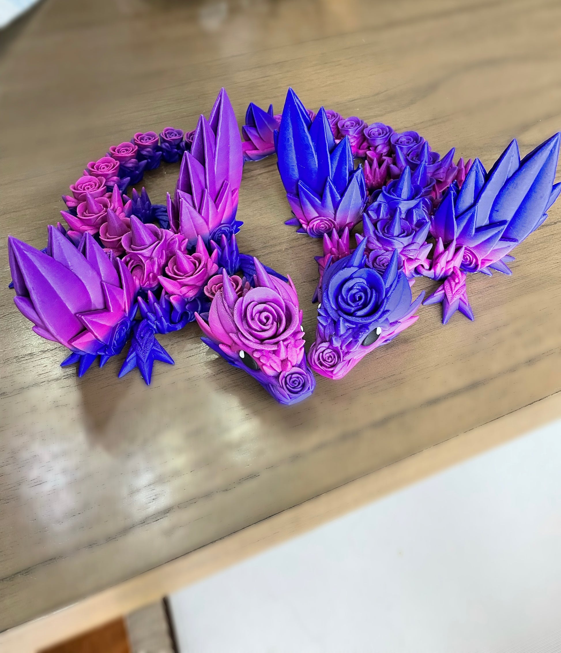 made with the same color gradient filament 